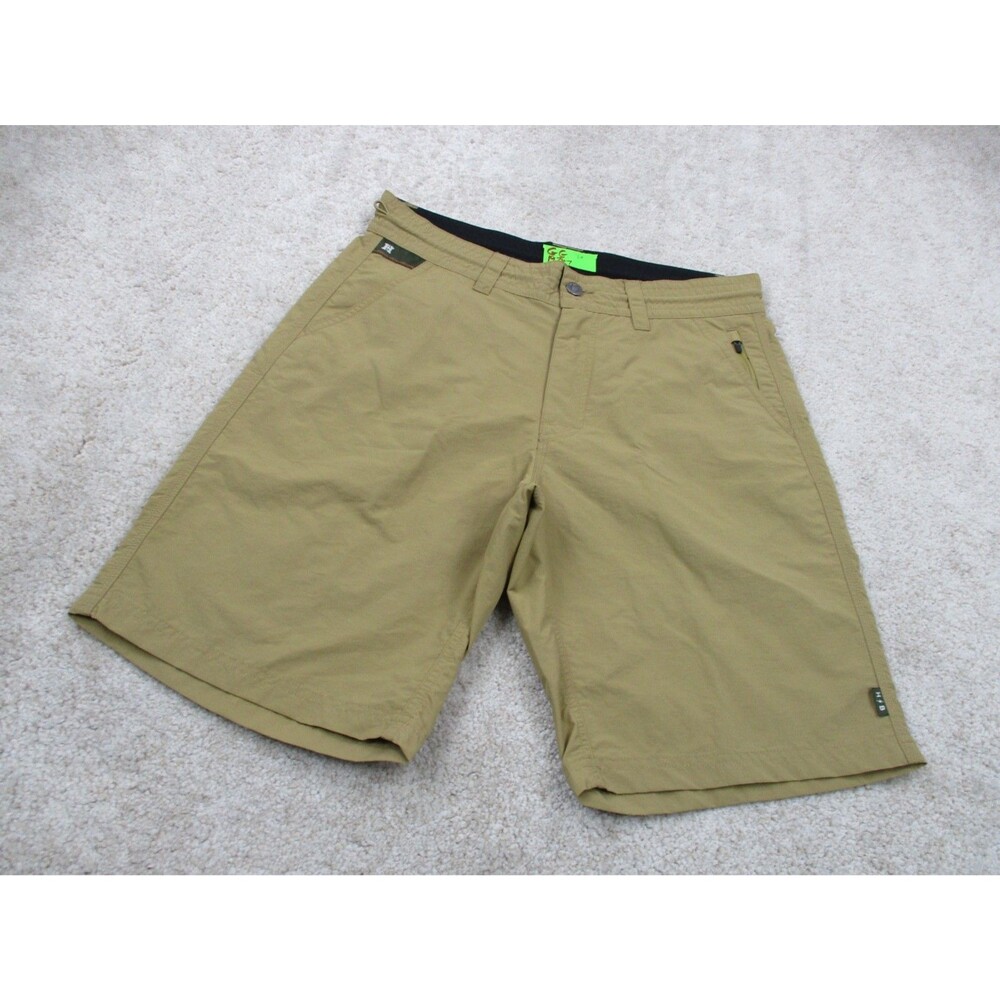 Howler Brothers Bros Shorts Mens 30 Brown Horizon Hybrid Ripstop Hiking Chino - Picture 3 of 14